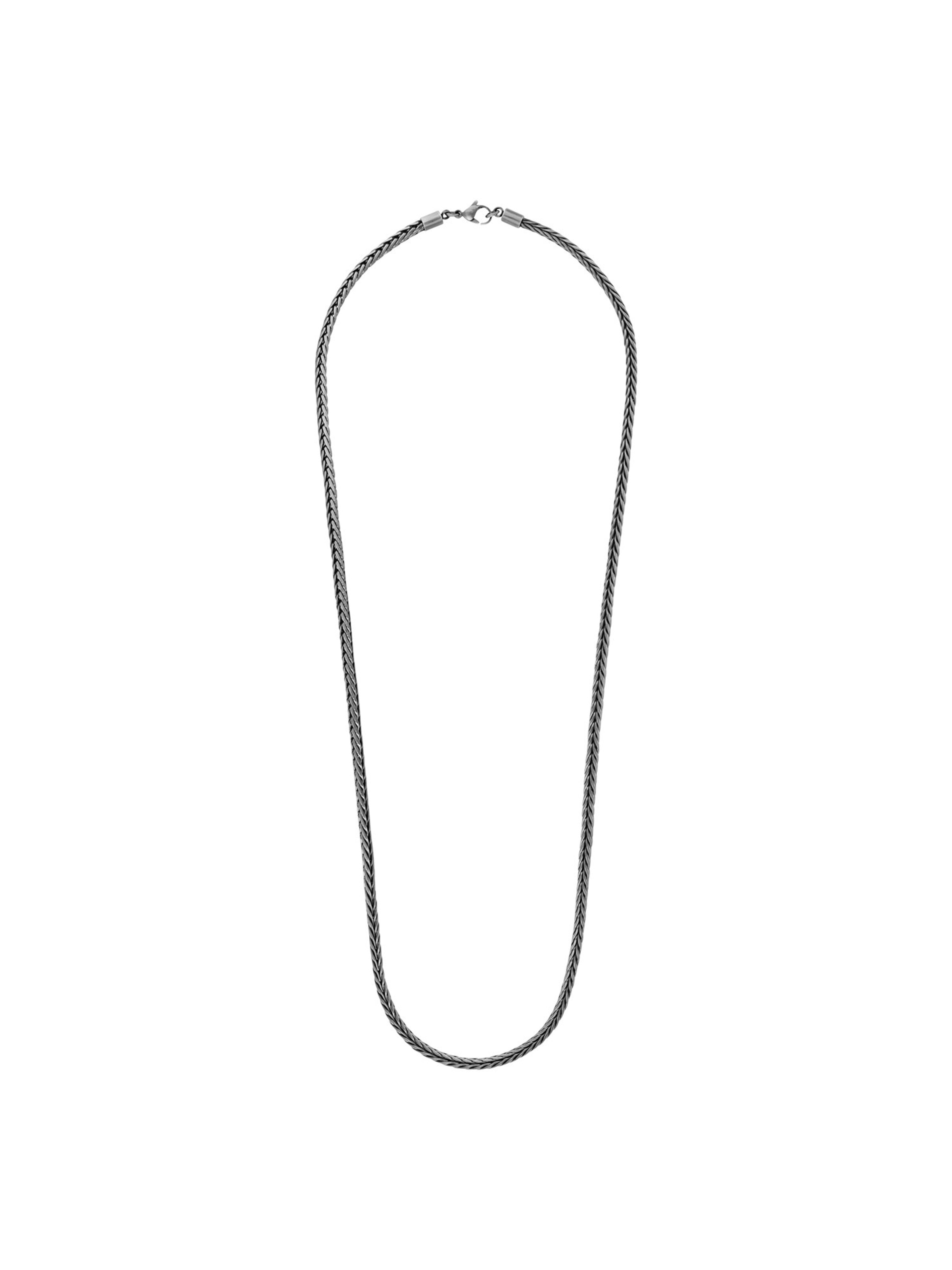Lucardi Necklace 'Urbane Geschichte' in Silver: front