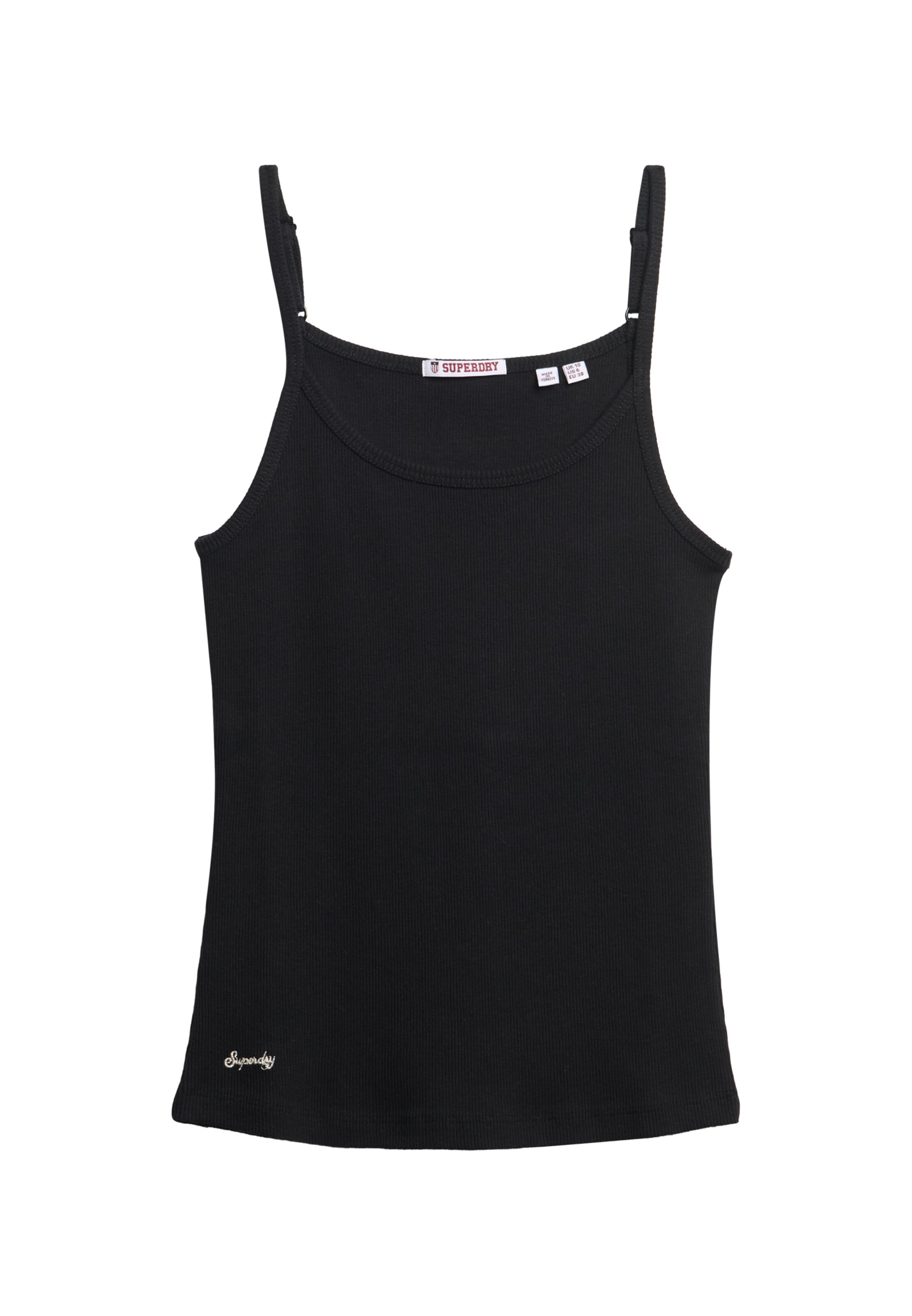 Haut 'Essentials' Superdry en noir : devant