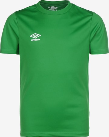 T-Shirt fonctionnel UMBRO en vert : devant