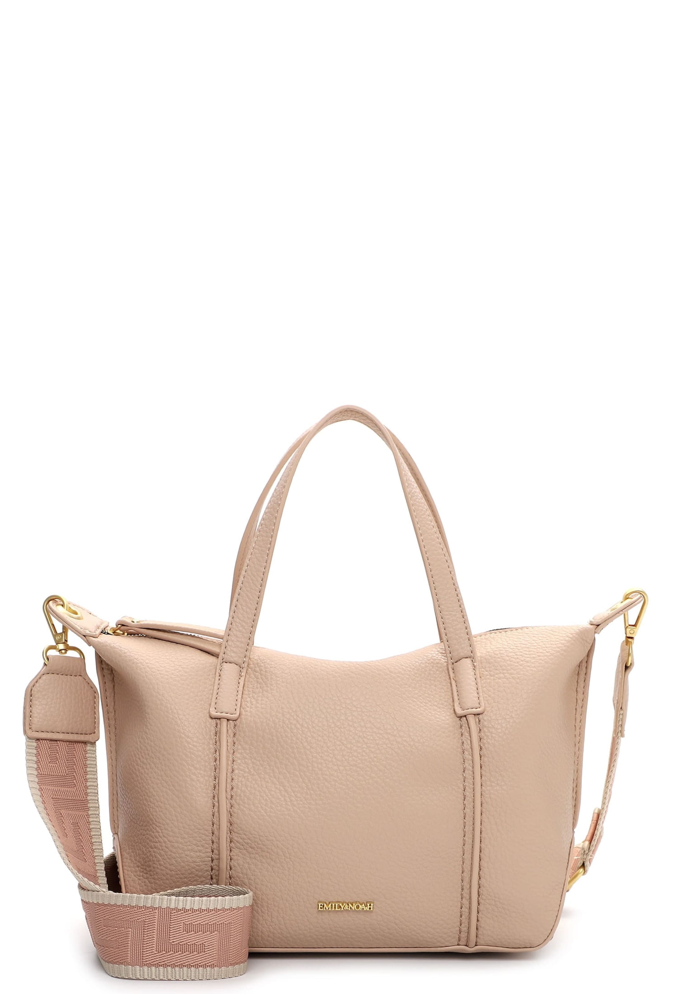 Cabas 'Julie' Emily & Noah en rose : devant