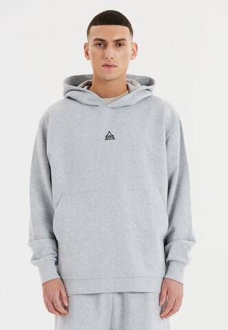 SOS Sweatshirt 'Bovec' in Grijs: voorkant