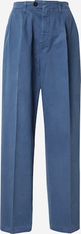 Loosefit Pantalon à plis TOMMY HILFIGER en bleu : devant