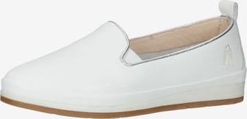 HUSH PUPPIES Classic Flats in White: front