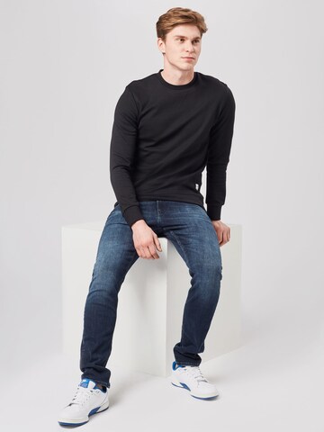 JACK & JONES Sweatshirt in Schwarz