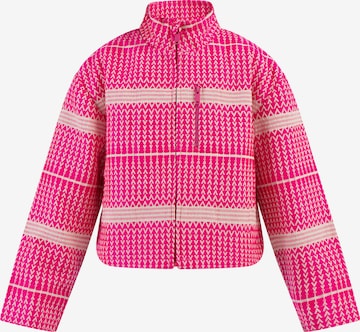 Veste mi-saison myMo KIDS en rose : devant