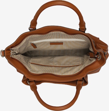 TOM TAILOR Handbag 'Naida' in Brown