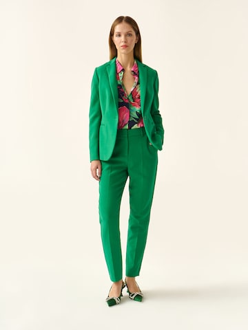 TATUUM Normální Kalhoty s puky 'Jani' – zelená