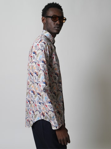 HENRIK Super Slim Fit Button Up Shirt in Mixed colors