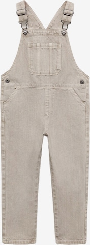 MANGO KIDS Regular Dungarees 'MILOS' in Grey: front