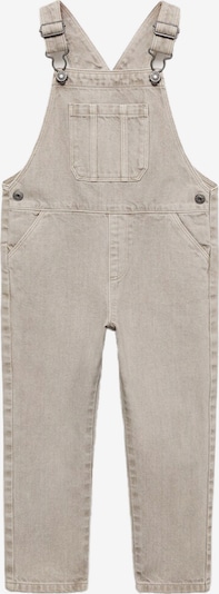 MANGO KIDS Hlače s tregerima 'MILOS' u bež siva, Pregled proizvoda