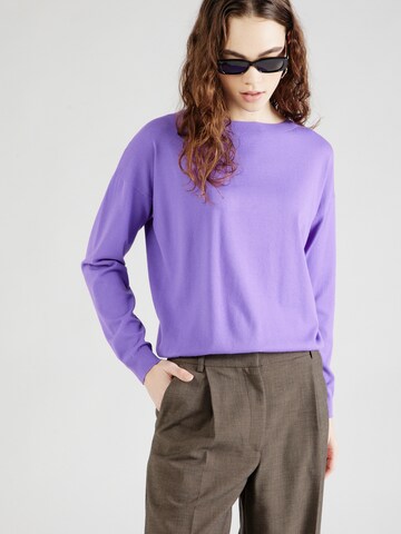 Sisley Sweater in Purple: front