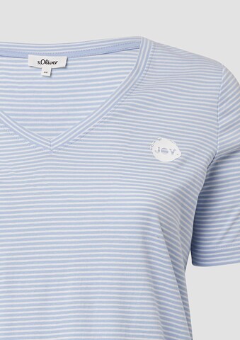 T-shirt s.Oliver en bleu