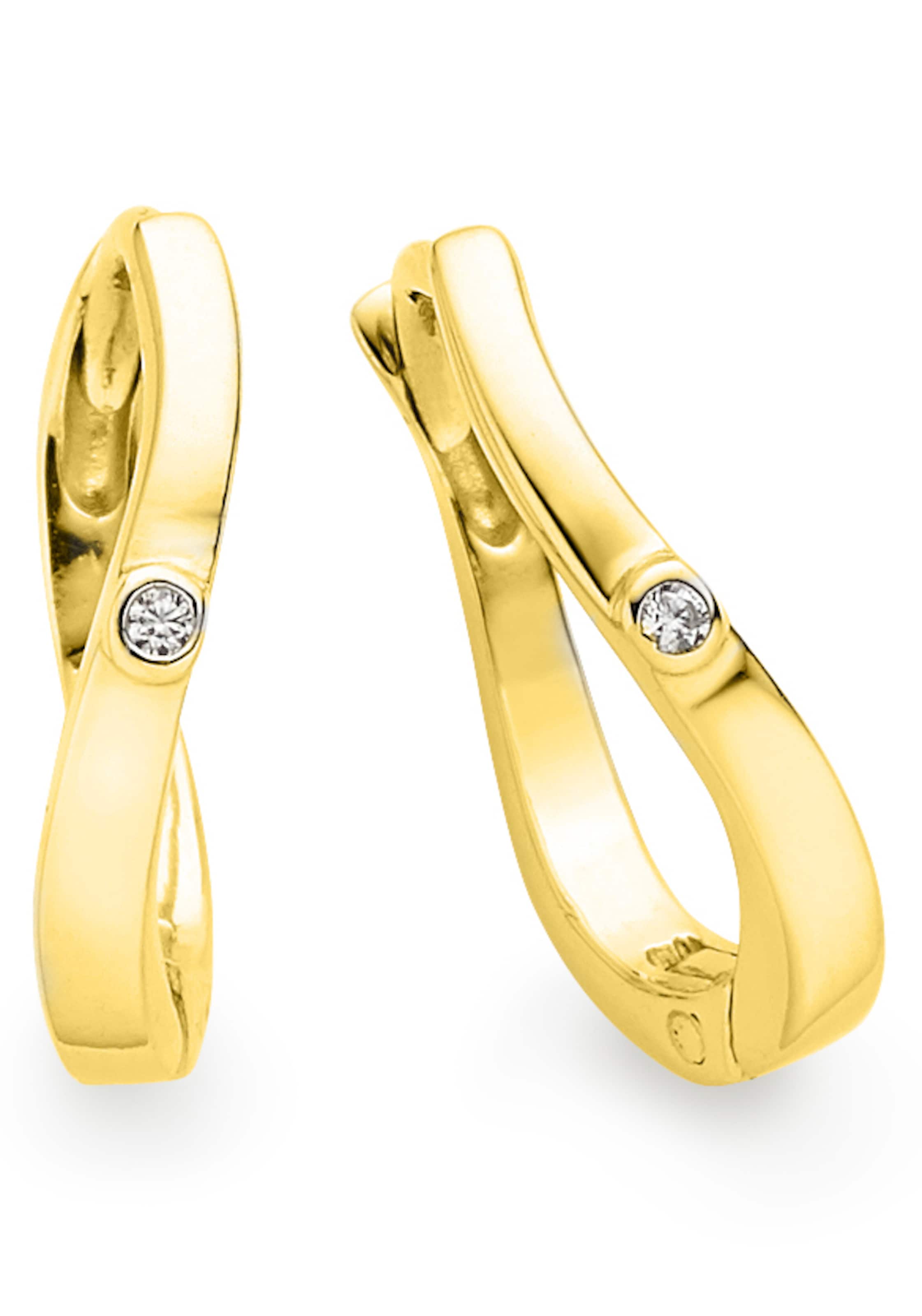 Bruno Banani LM Earrings in Gold: front