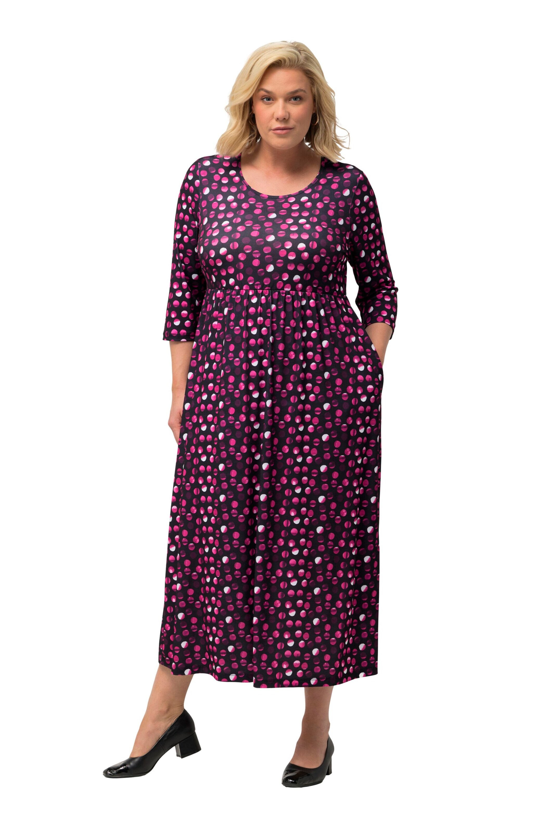 Ulla Popken Kleid in Mischfarben: Vorderseite