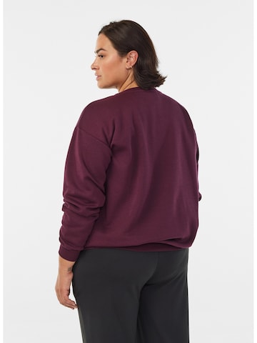 Active by Zizzi Pullover 'Cannie' in Lila