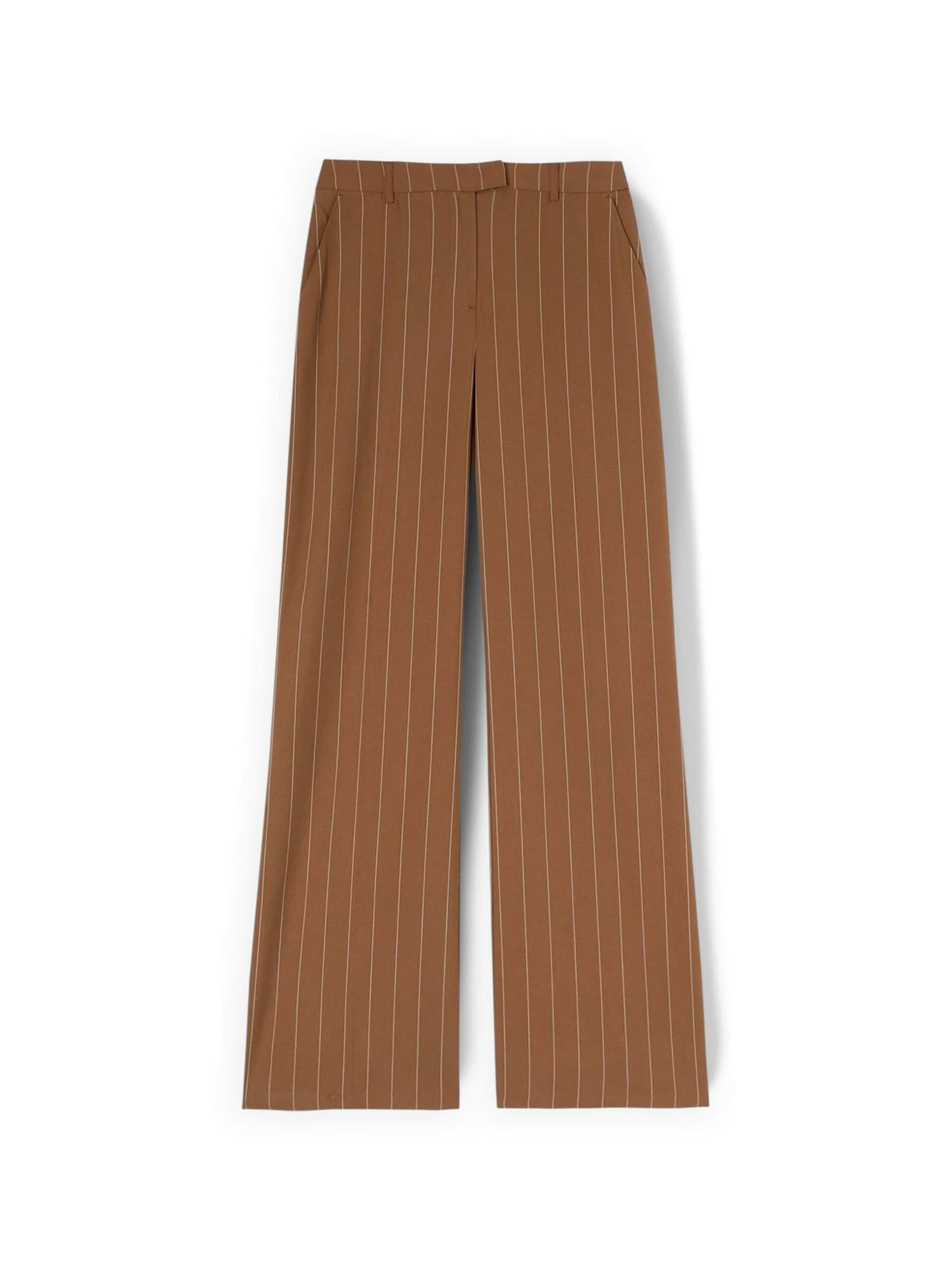 MOTIVI - regular Pantalón en marrón: frente