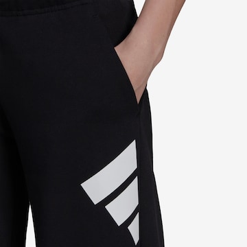 Bootcut Pantaloni sport de la ADIDAS PERFORMANCE pe negru