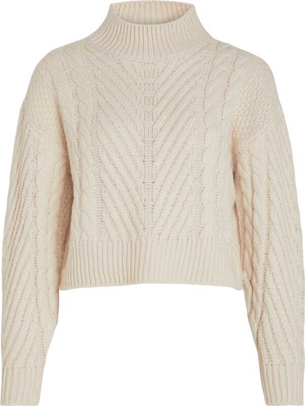VILA Pullover 'Apoline' in Beige VILA Pullover 'Apoline' in Beige