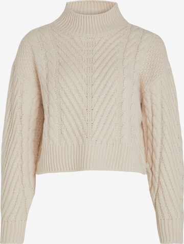 VILA Sweater 'Apoline' in Beige: front