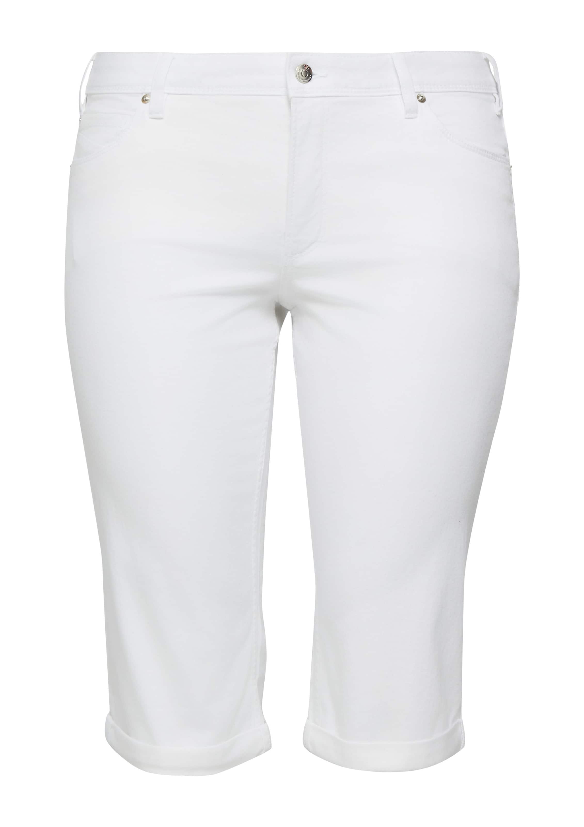 QS Slimfit Jeans 'Catie' in Weiß: Vorderseite