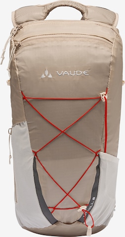 VAUDE Sports Backpack in Beige: front