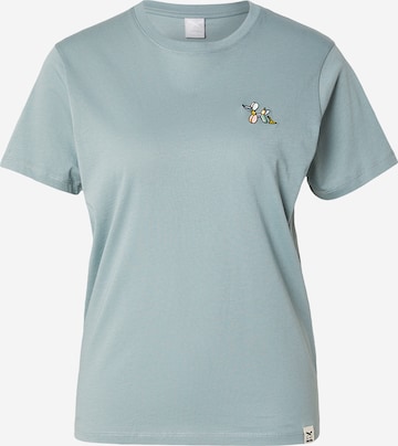 Iriedaily Shirts 'Puffy Dog' i blå: forside