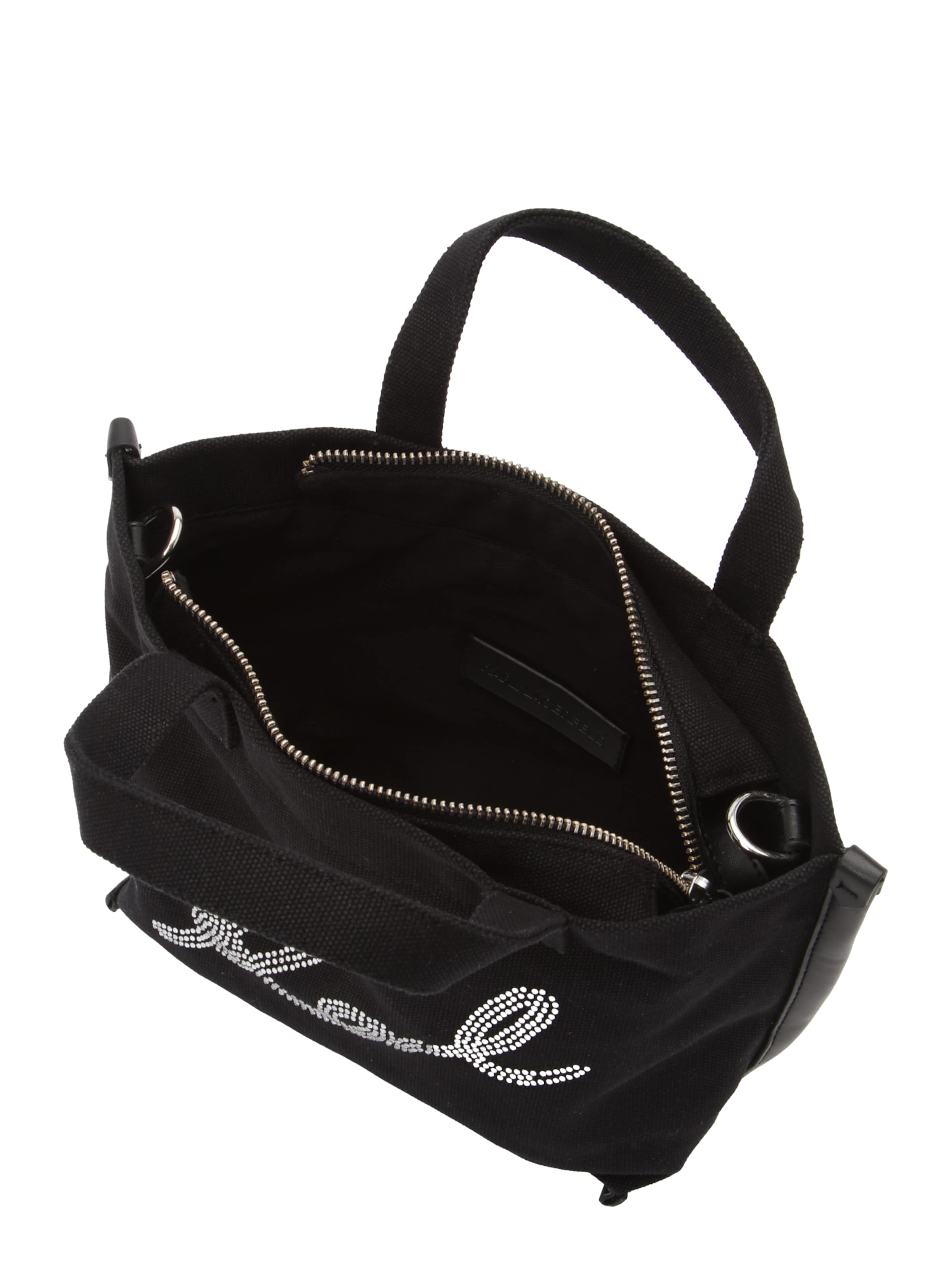 Karl Lagerfeld Shopper 'K/SIGNATURE' in Zwart