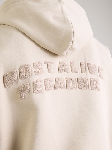 Bluză de molton 'Buford' de la Pegador pe bej