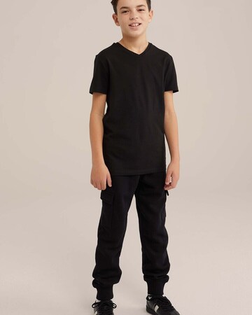 T-Shirt WE Fashion en noir