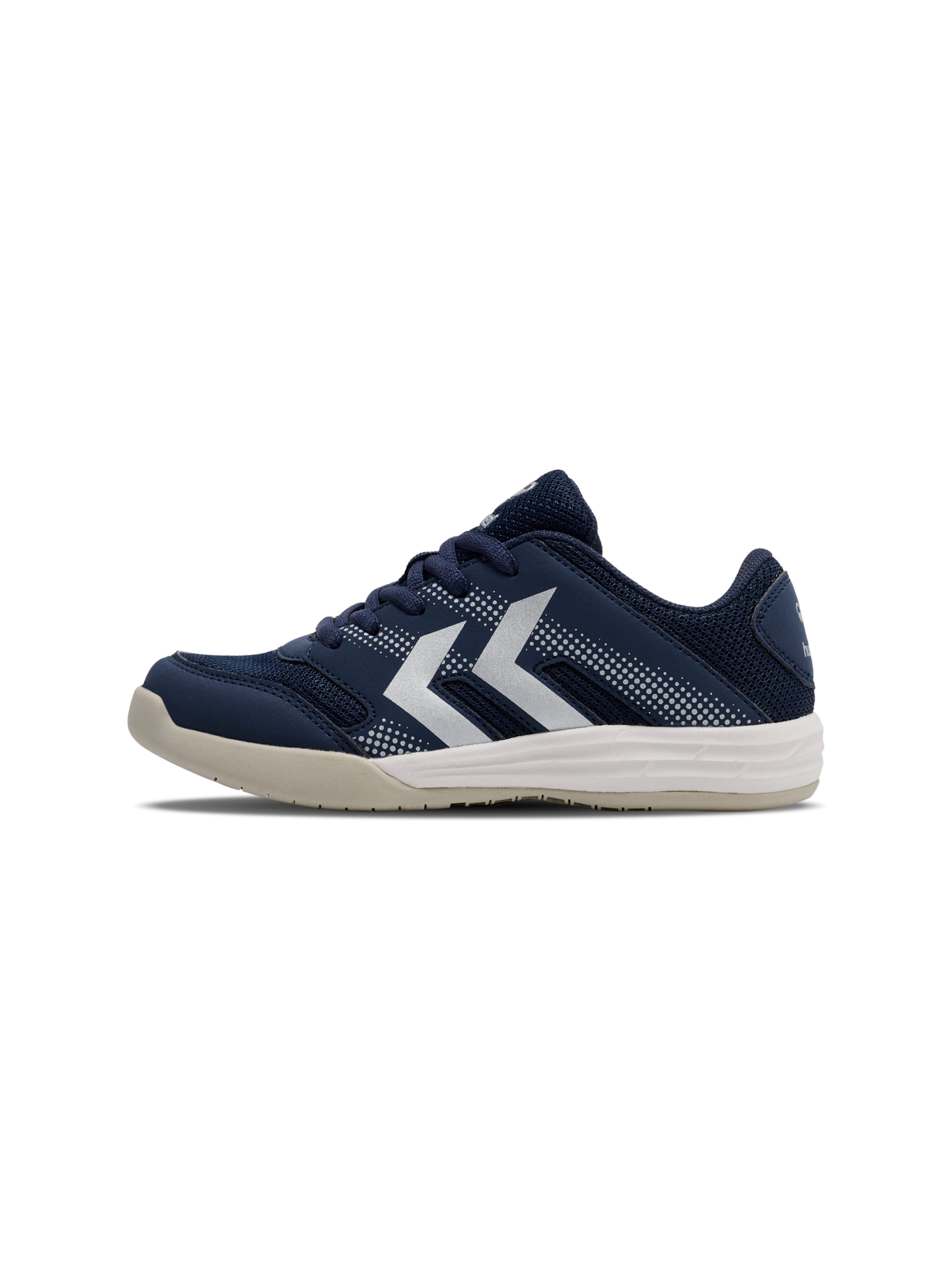 Hummel Sneakers in Blauw: voorkant