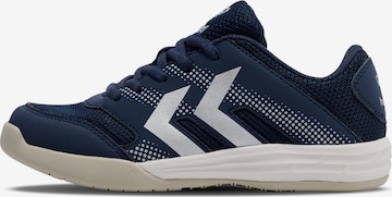 Hummel Sneakers in Blauw: voorkant