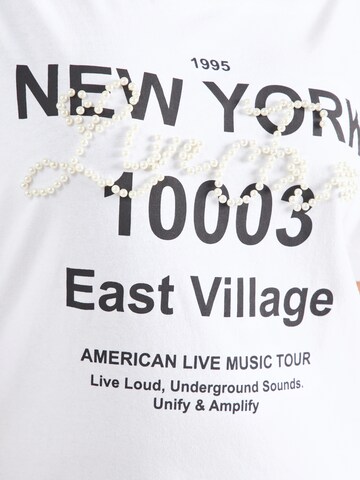 ONLY Carmakoma Majica 'CARDIANNA' | bela barva