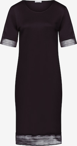 Hanro Nachthemd in Schwarz: Vorderseite