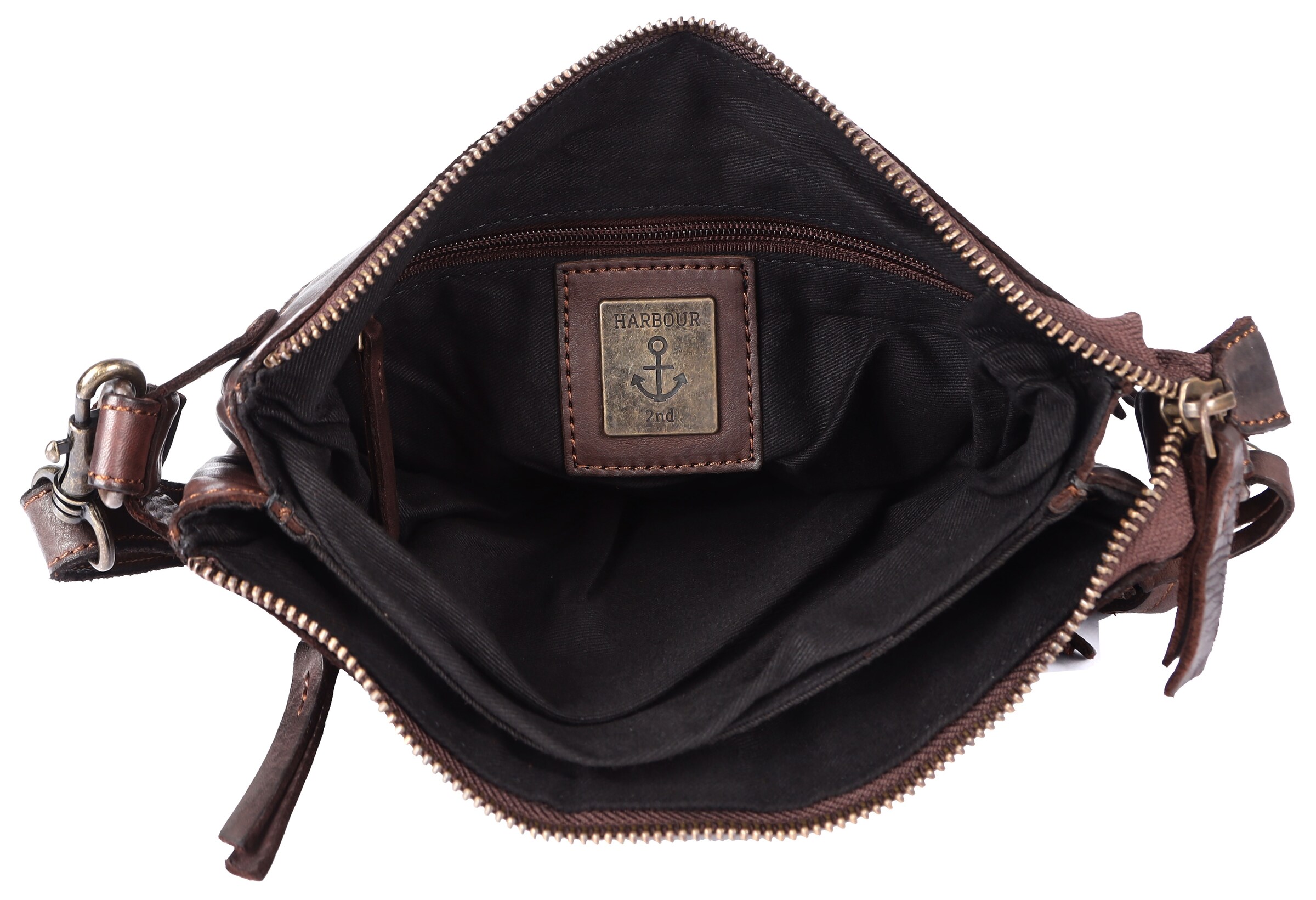 Borsa a tracolla di Harbour 2nd in marrone