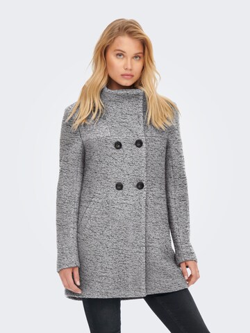 ONLY Between-Seasons Coat 'ONLNew Sophia' in Grey: front