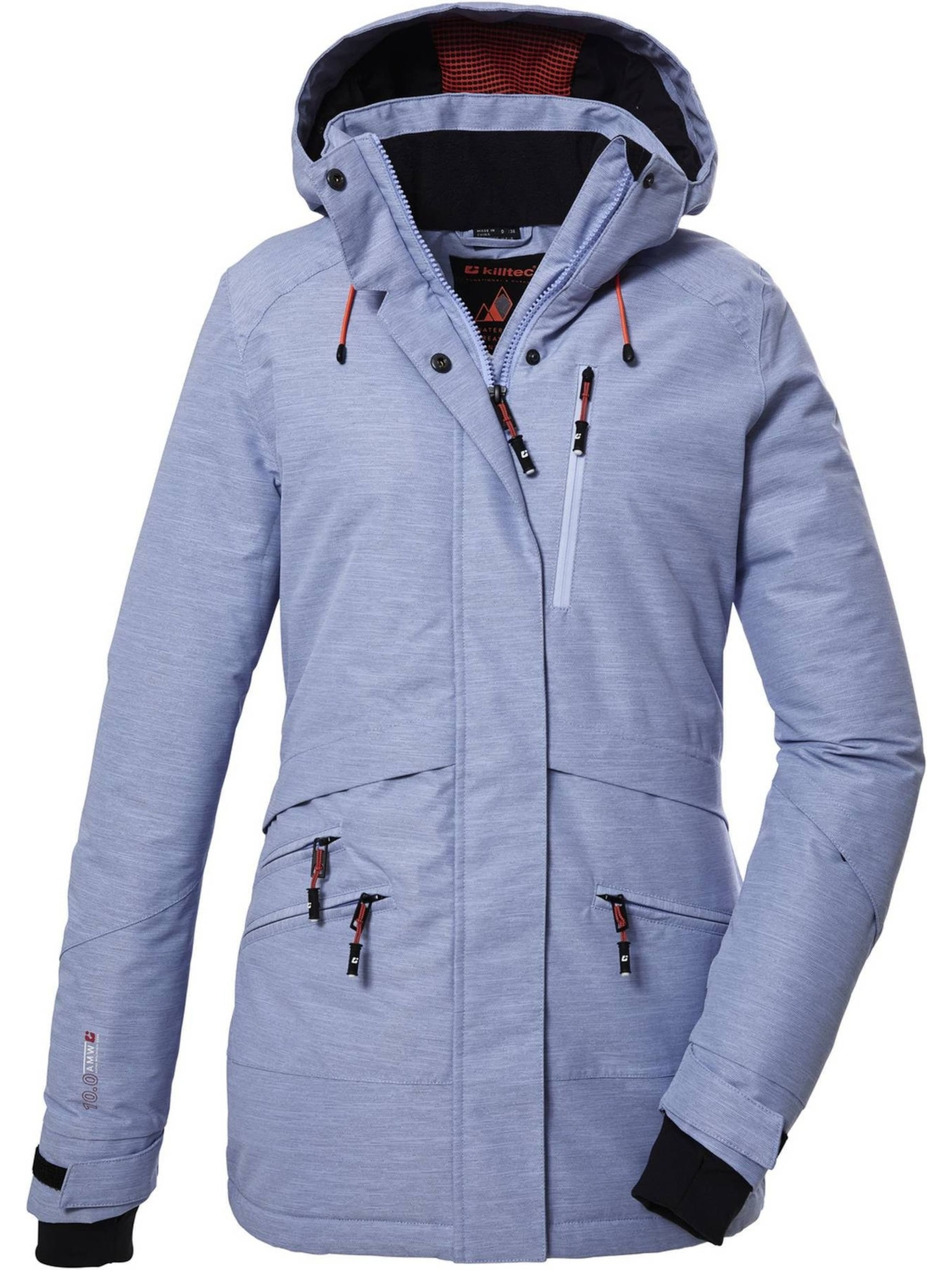 Giacca invernale 'Skijacke KSW 110 WMN SKI JCKT Damen Winterjacke, Funktionsjacke' di KILLTEC in blu: frontale