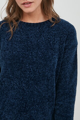 Oxmo Pullover 'Elvina' in Blau