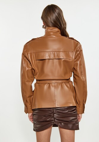 faina Between-season jacket in Brown