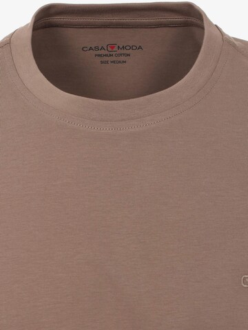 CASAMODA T-Shirt in Braun