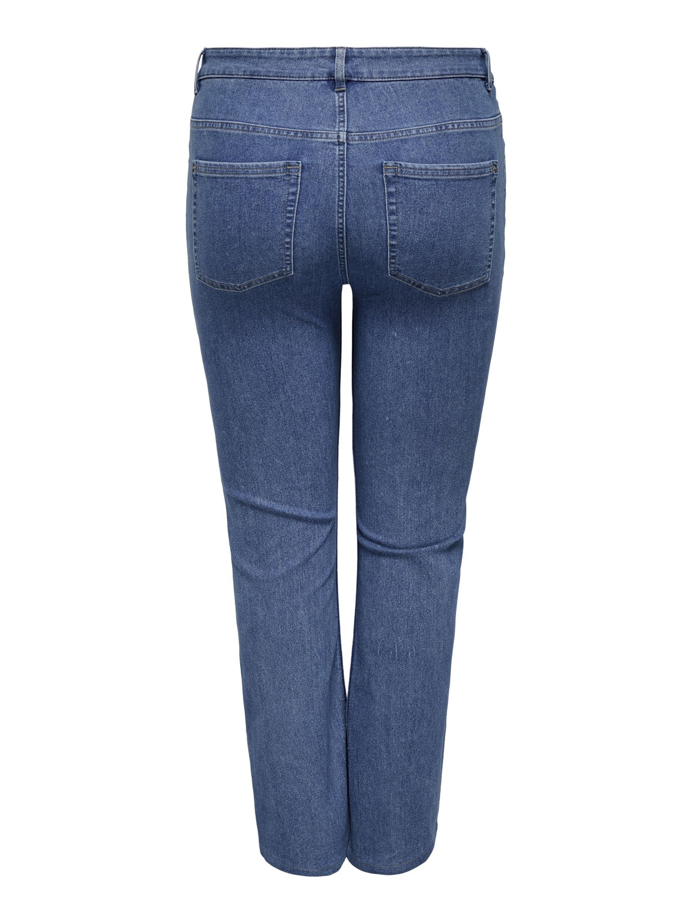 ONLY Carmakoma Boot cut Jeans 'CARHush' in Blue