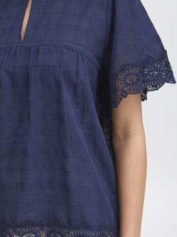 Camicia da donna ' LANA' di Fransa in blu