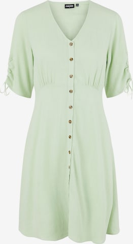 PIECES Summer Dress 'Vinsty' in Green: front