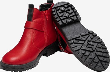 VITAFORM Chelsea boots in Rood