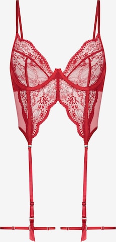 Hunkemöller Corsage 'Isabelle' in Red: front