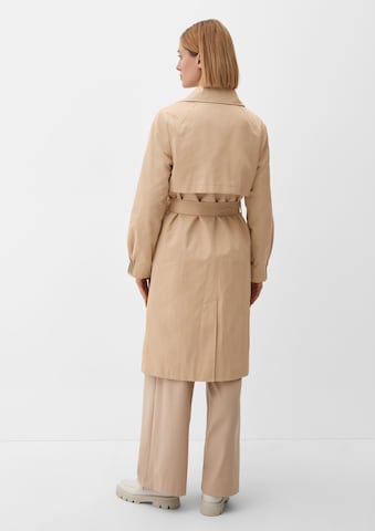 s.Oliver BLACK LABEL Between-Seasons Coat in Beige