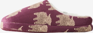 Next Sisäkengät värissä punainen: etupuoli