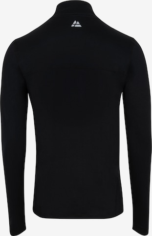 DANISH ENDURANCE Functioneel shirt 'Half Zip' in Zwart