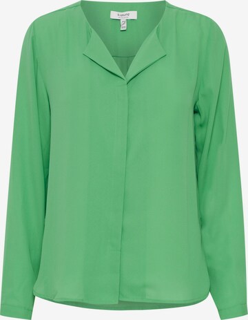 Camicia da donna 'HIALICE' di b.young in verde: frontale