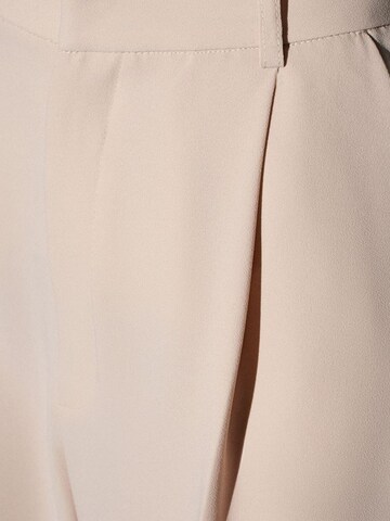 Dilvin Wide leg Pants in Beige