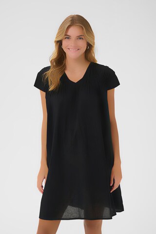 Kaffe - Vestido 'KAThua' em preto: frente